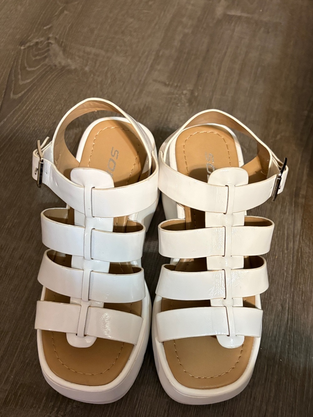 White Soda Platform Heels – Women’s Size [6] Y2K Style